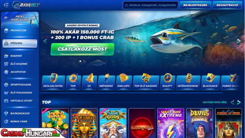 Bassbet Kaszinó rövid áttekintés
