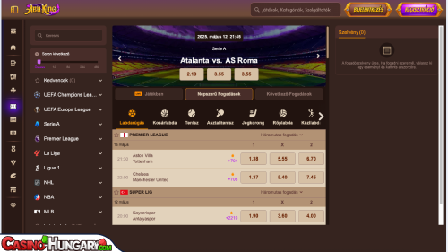 AbuKing Kaszinó Sportfogadás