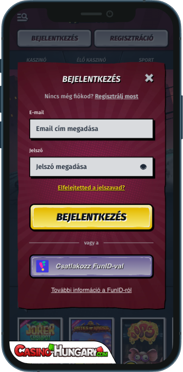 AllySpin Kaszinó Bejelentkezés