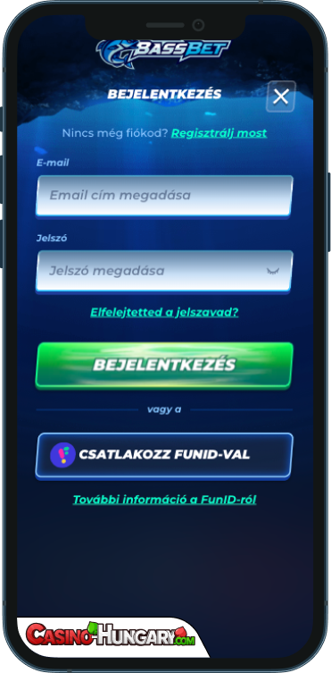BassBet Kaszinó Bejelentkezés