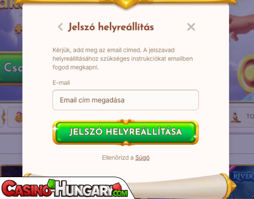 BetHall Casino Bejelentkezési probléma