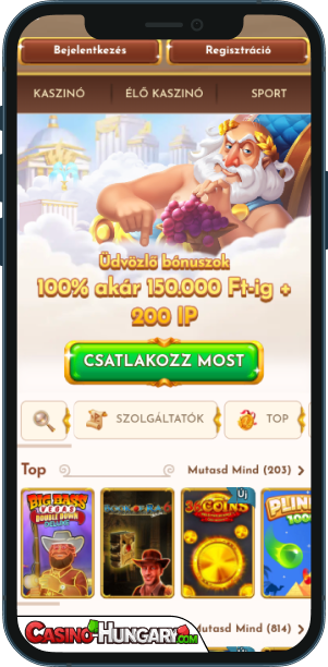 BetHall Casino mobilalkalmazás