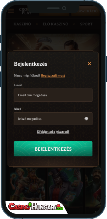 Crownplay Kaszinó Bejelentkezés