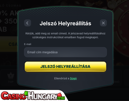 KinBet Casino Bejelentkezési probléma