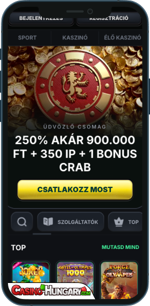 KinBet Casino mobilalkalmazás