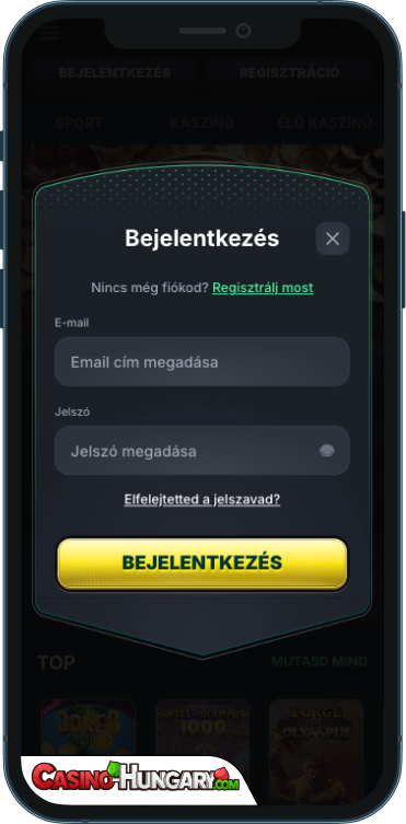 KinBet Kaszinó Bejelentkezés