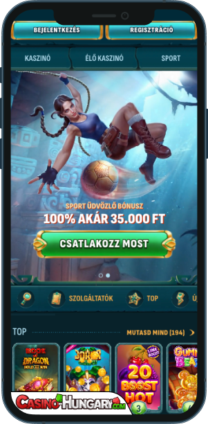 LaraBet Casino mobilalkalmazás