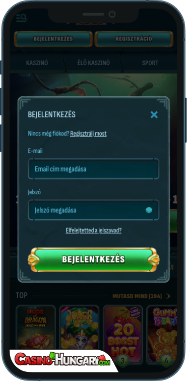 LaraBet Kaszinó Bejelentkezés