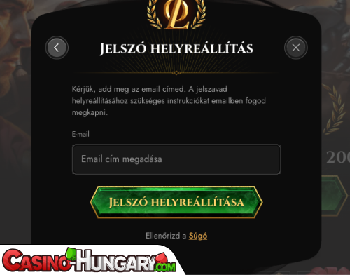 Legiano Casino Bejelentkezési probléma