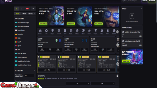 MadCasino Sportfogadás