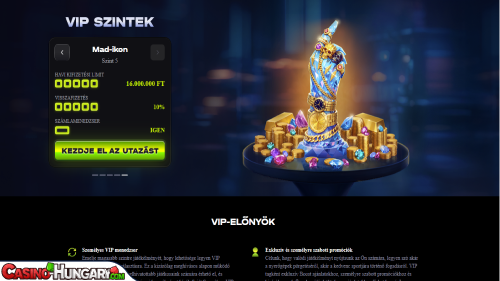 MadCasino VIP program