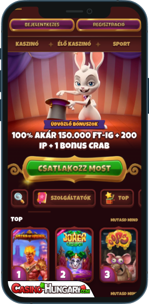Magius Casino mobilalkalmazás