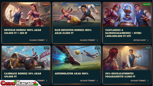 MonsterWin kaszinó bónuszok