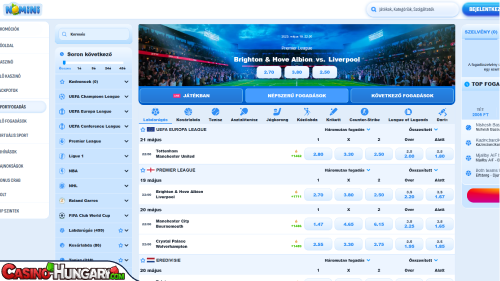 Nomini Kaszinó Sportfogadás
