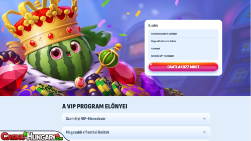 Nomini Kaszinó VIP program