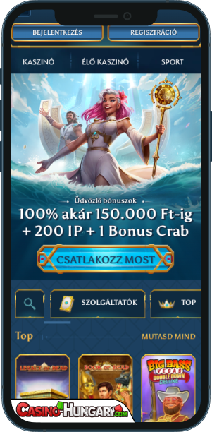 Oceanspin Casino mobilalkalmazás