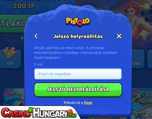 Pistolo Casino Bejelentkezési probléma