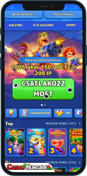 Pistolo Casino mobilalkalmazás