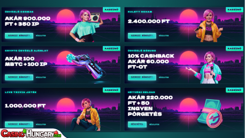PowerUp kaszinó bónuszok