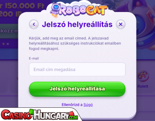 Robocat Casino Bejelentkezési probléma