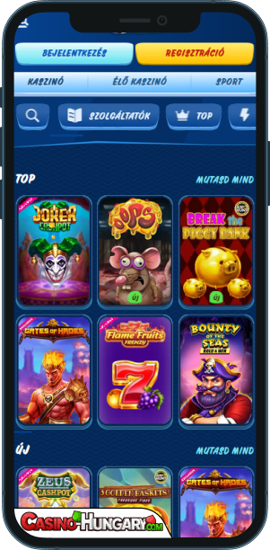 SG Casino mobilalkalmazás