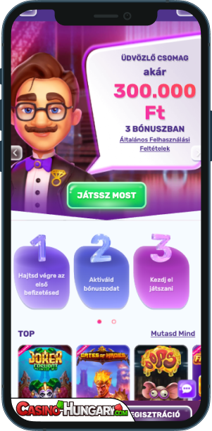 Slots Palace Casino mobilalkalmazás