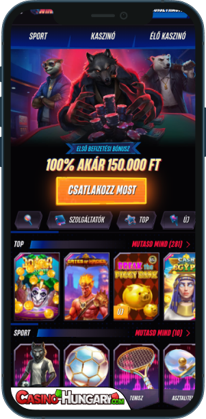 WinRolla Casino mobilalkalmazás