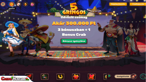 5 Gringos Kaszinó