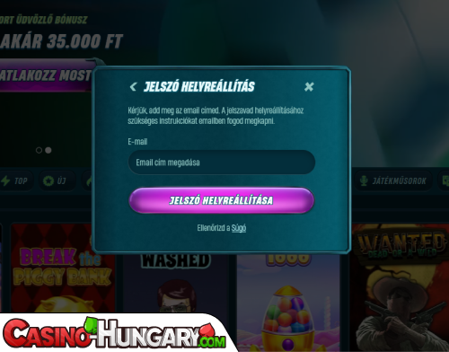 Caspero Casino Bejelentkezési probléma