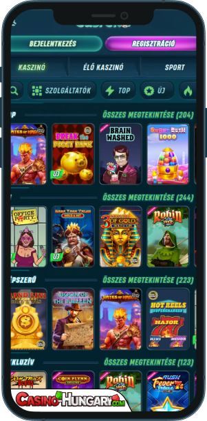 Caspero Casino mobilalkalmazás