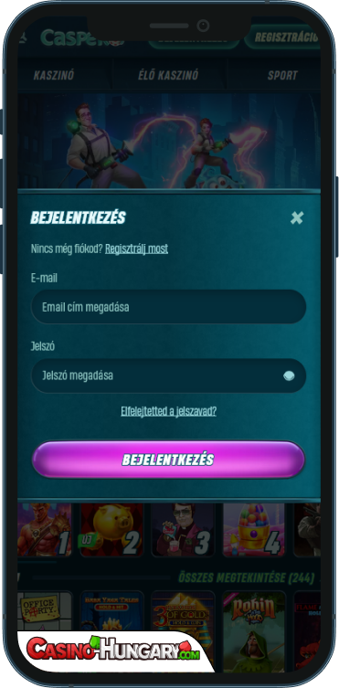 Caspero Kaszinó Bejelentkezés