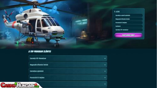 Caspero Kaszinó VIP program