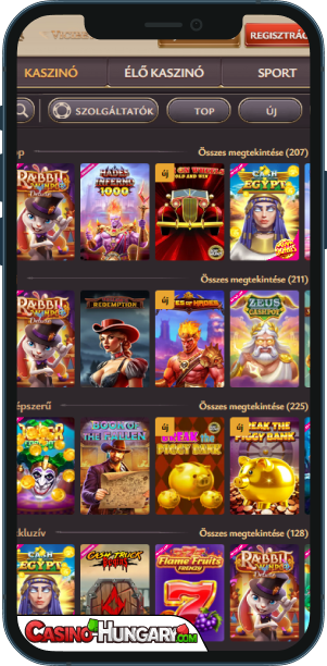 ViciBet Casino mobilalkalmazás