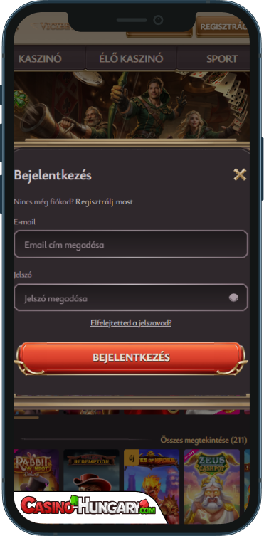 ViciBet Kaszinó Bejelentkezés
