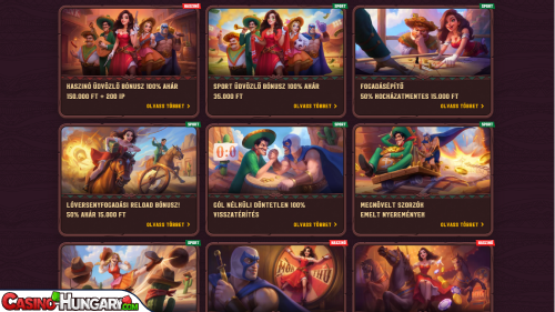 5 Gringos kaszinó bónuszok
