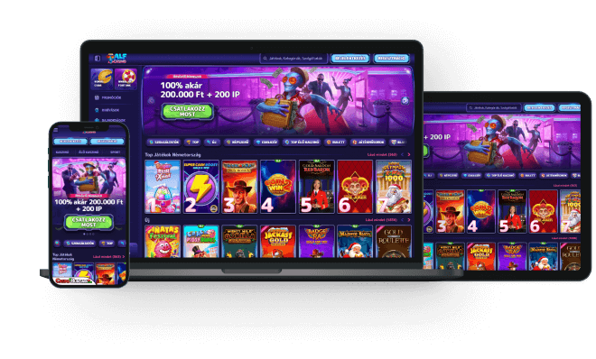 Alf Kaszinó áttekintés