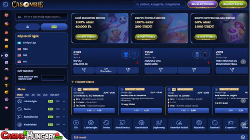 Casombie Kaszinó Sportfogadás