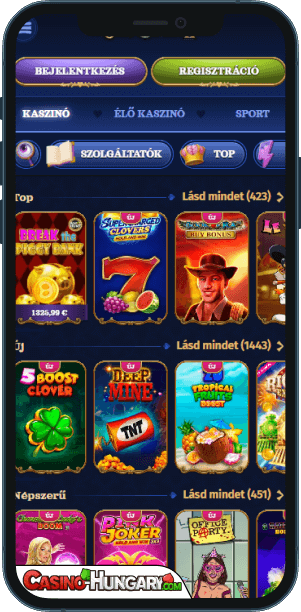 Casombie Kaszinó mobilalkalmazás