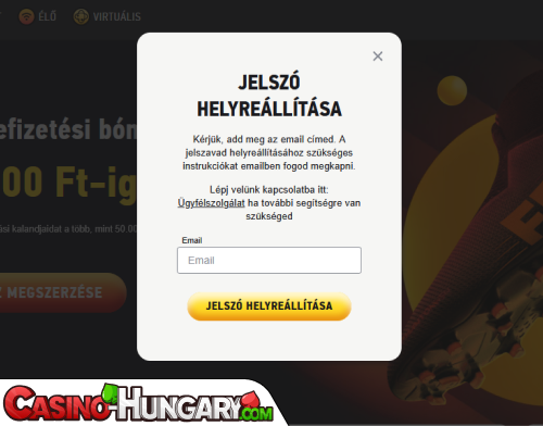 FezBet Casino Bejelentkezési probléma