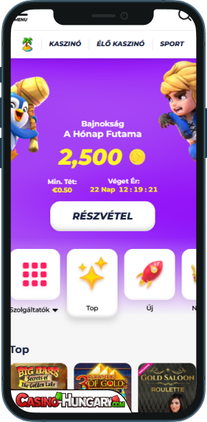GreatWin Casino mobilalkalmazás