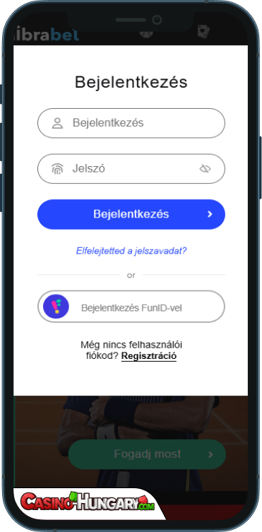 Librabet Kaszinó Bejelentkezés