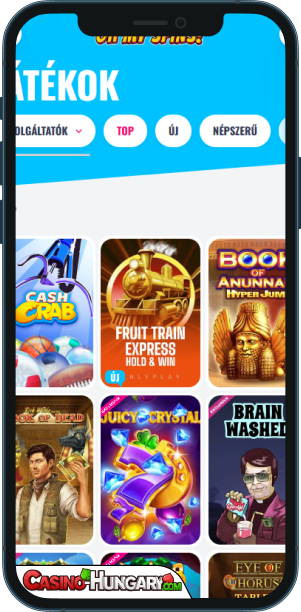 OhMySpins Casino mobilalkalmazás