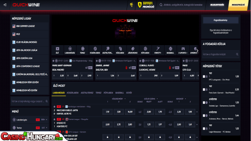 QuickWin Kaszinó Sportfogadás