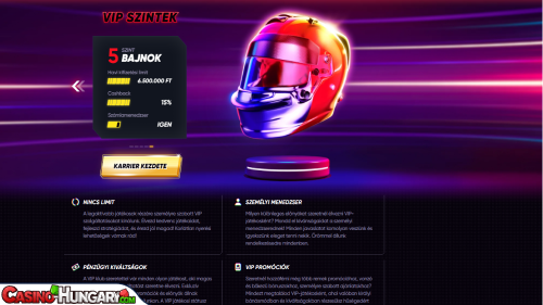 QuickWin Kaszinó VIP program