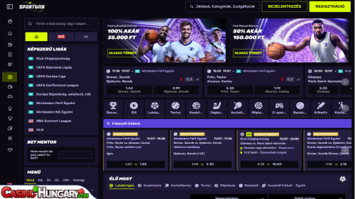 Sportuna Kaszinó Sportfogadás