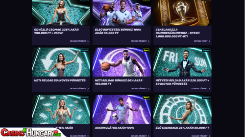 Sportuna kaszinó bónuszok
