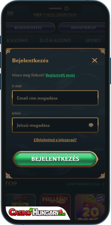 Talismania Kaszinó Bejelentkezés