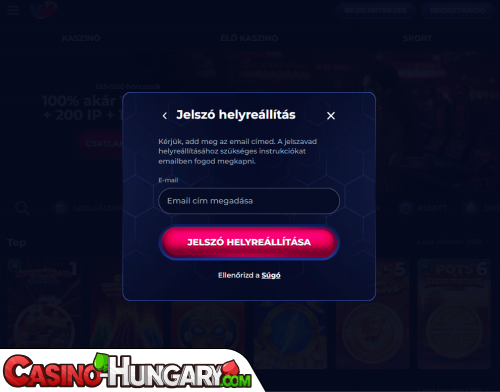 Viperwin Casino Bejelentkezési probléma