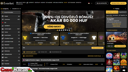 EmirBet Kaszinó Sportfogadás