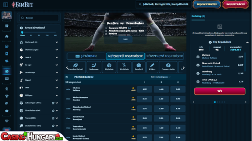 FamBet Kaszinó Sportfogadás